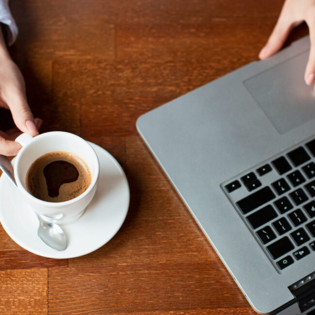 kafa, posao, biznis, laptop