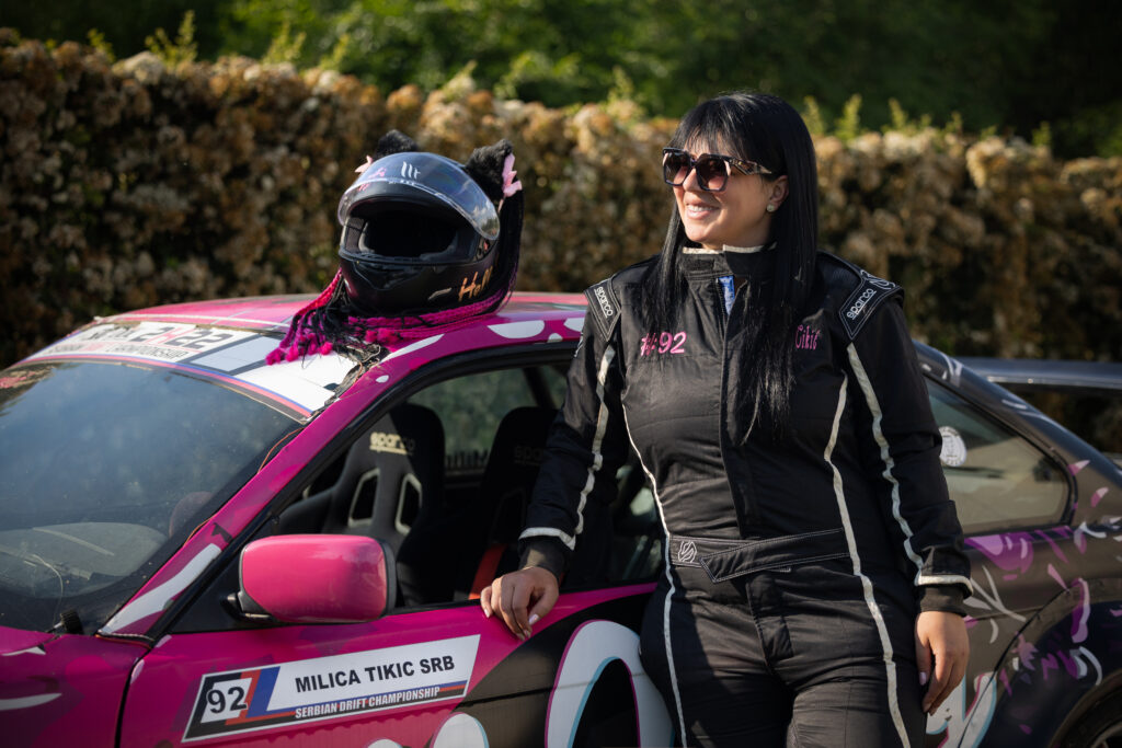 Milica Tikić, drifterka