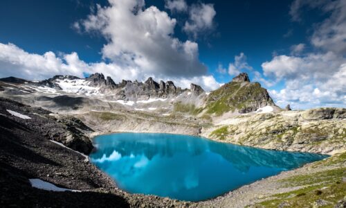 jezero Lunerse, Alpi, Austrija