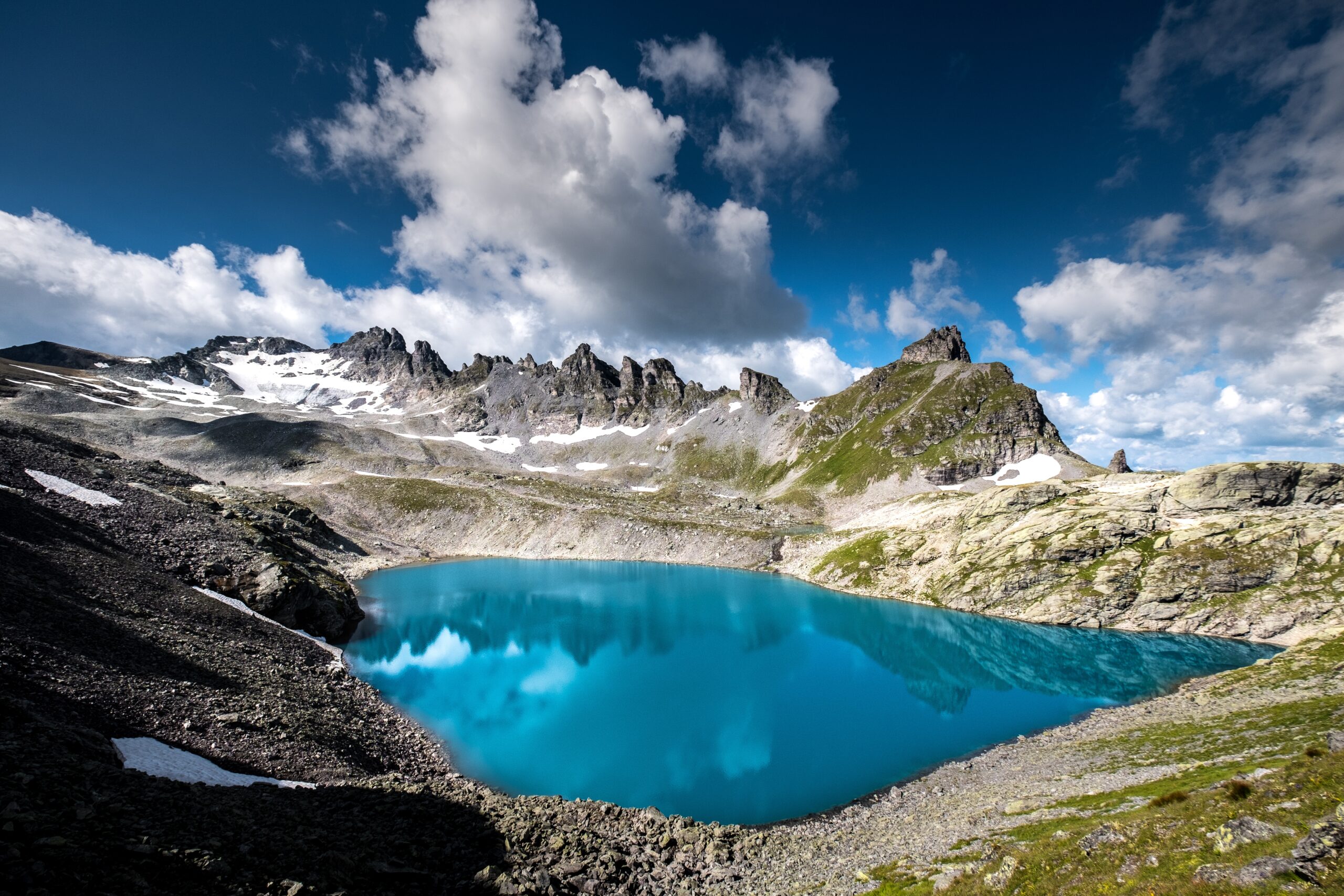 jezero Lunerse, Alpi, Austrija