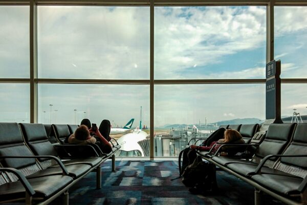 aerodrom, putnici, let