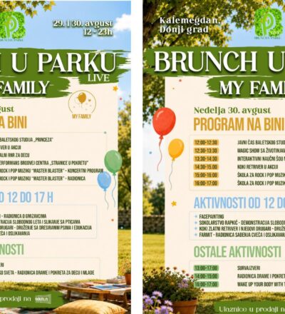 Brunch u parku