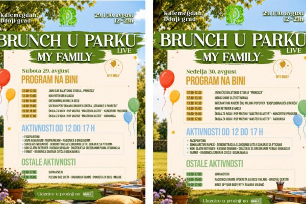 Brunch u parku