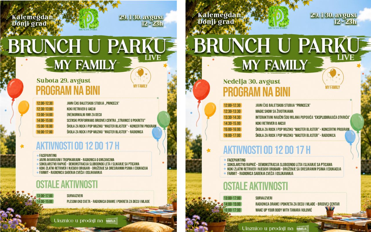 Brunch u parku