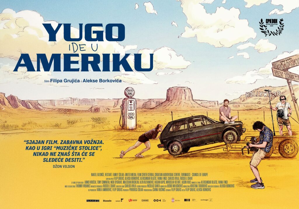 Bioskopska vožnja počinje: „Yugo ide u Ameriku“ stiže širom Srbije u septembru