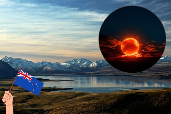 pomračenje sunca, novi zeland