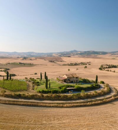 vila, Villa Pienza, toskana