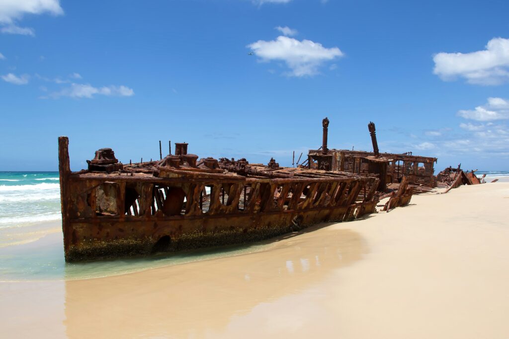 Obala brodoloma, Australija
