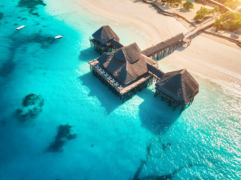 Zanzibar, Tanzanija, plaža, Indijski okean, Afrika