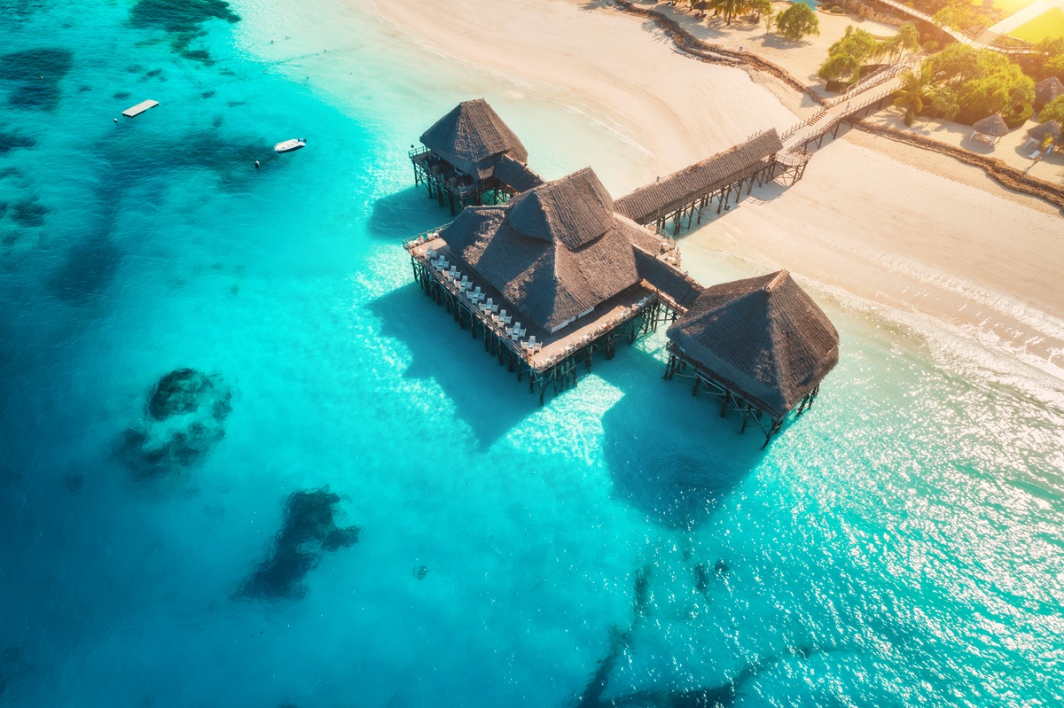 Zanzibar, Tanzanija, plaža, Indijski okean, Afrika