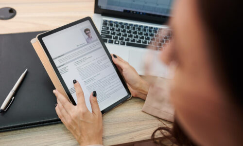 job scrolling