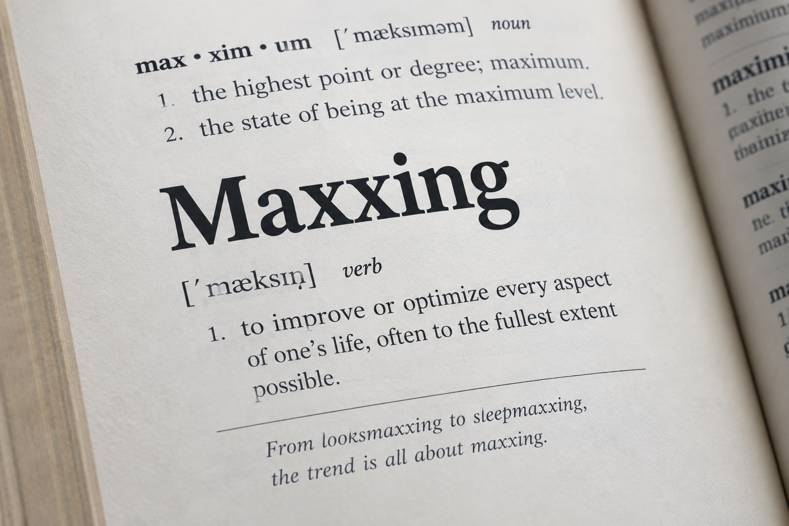 Maxxing