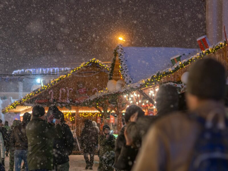 nova godina, božić, božićni market