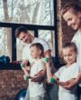 porodica, trening, vežbanje, wellbeing